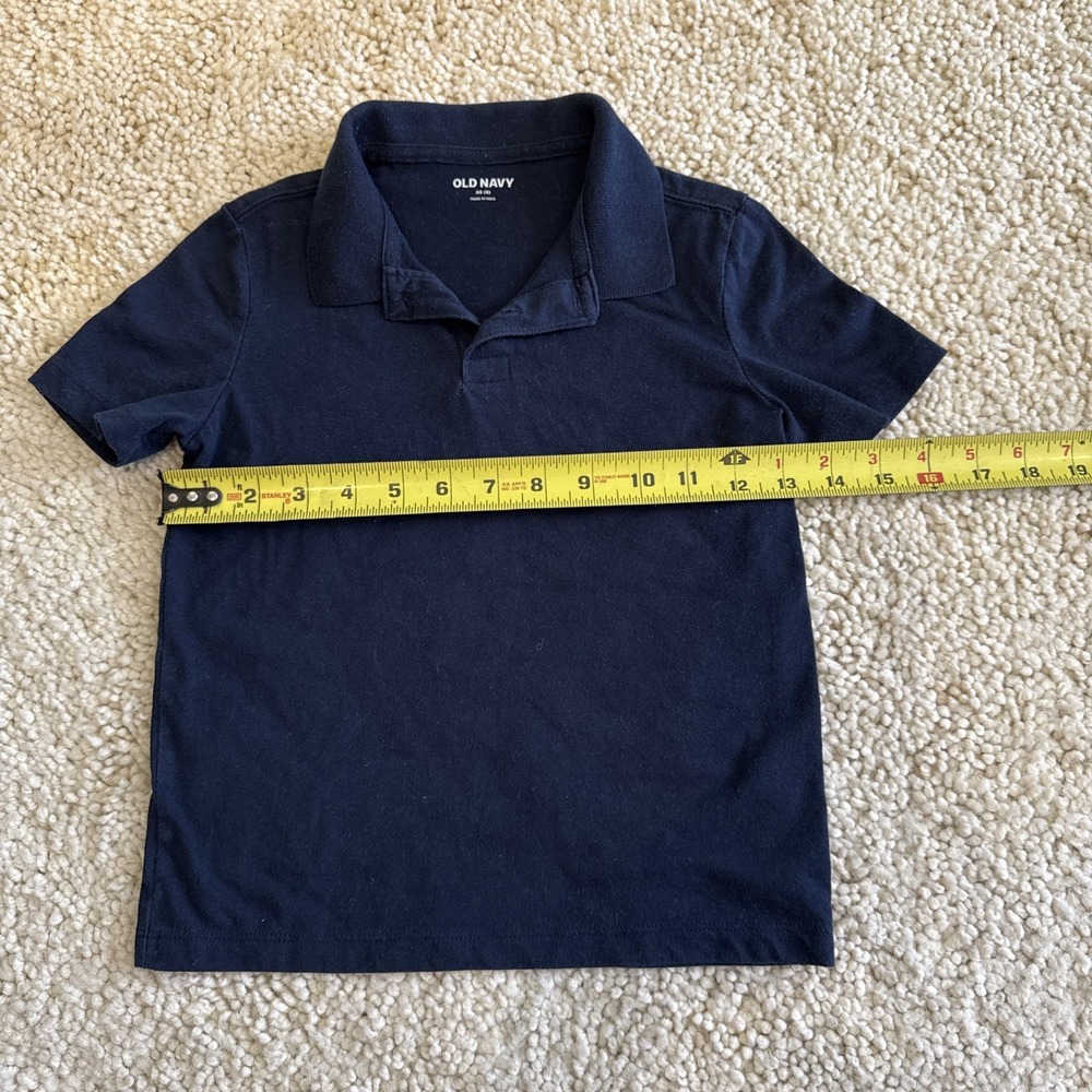 NWOT  BOY'S  Or GIRL'S NAVY BLUE POLO SHIRT BY OLD NAVY SIZE 5 XS